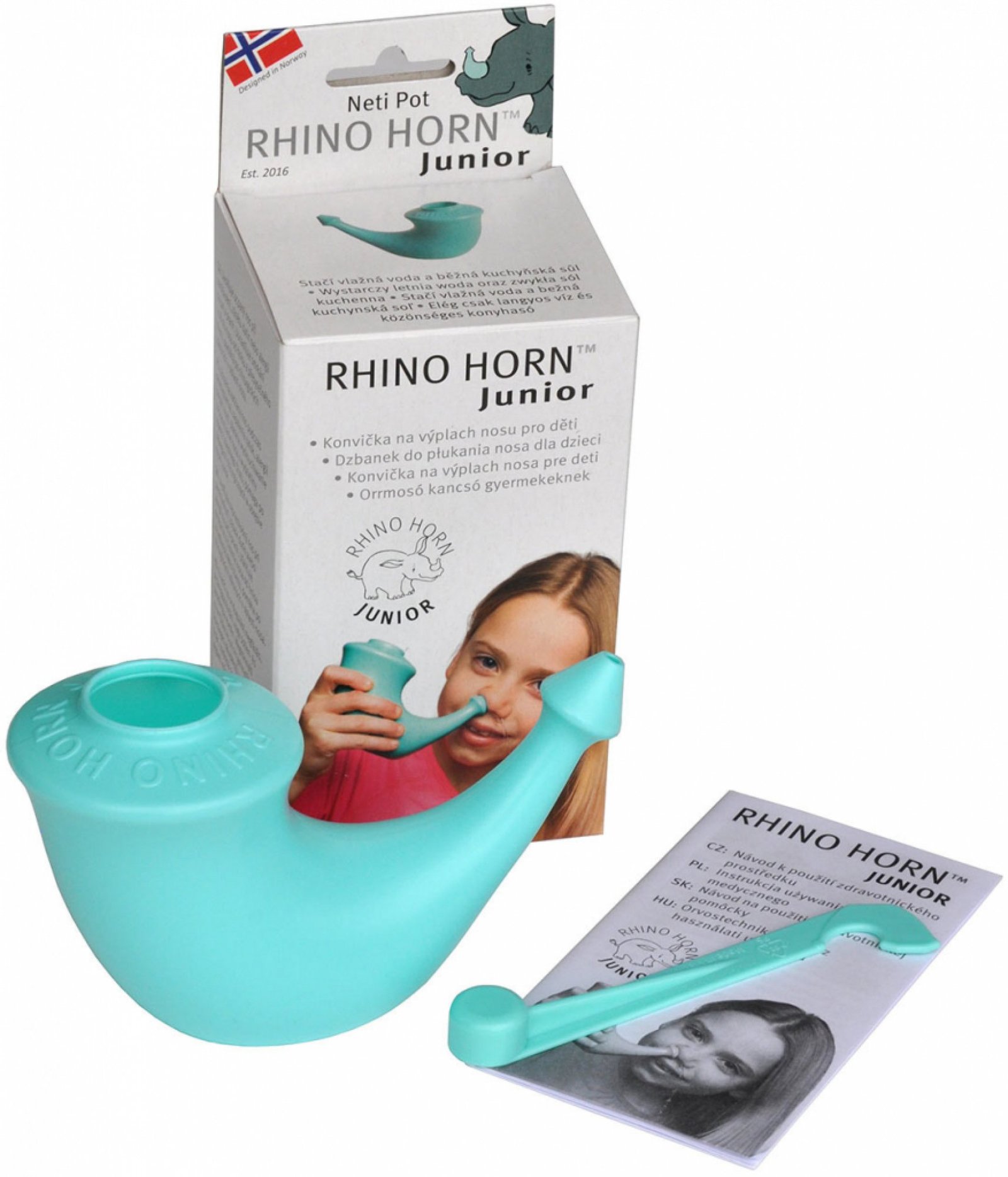 Rhino Horn Junior Konvička na výplach nosu pro děti